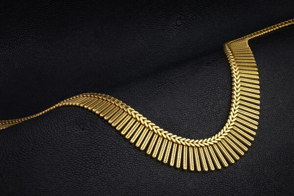 Boucheron Georges L’Enfant Gold Fringe Necklace