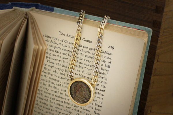 Bulgari ‘Monete’ Two Tone Gold And Ancient Coin Long Necklace