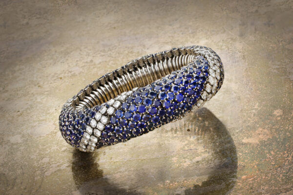 Van Cleef & Arpels ‘Pelouse’ Sapphire And Diamond Bracelet» Price On Request «