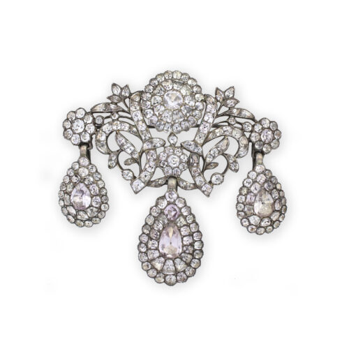 Antique Iberian Topaz Demi Parure