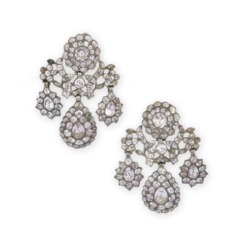 Antique Iberian Topaz Demi Parure