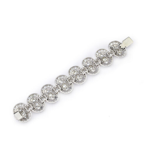 Templier Art Deco Diamond Set Bracelet