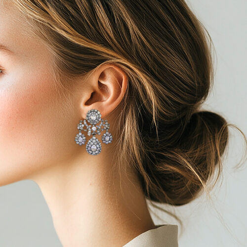 Antique Iberian Topaz Demi Parure