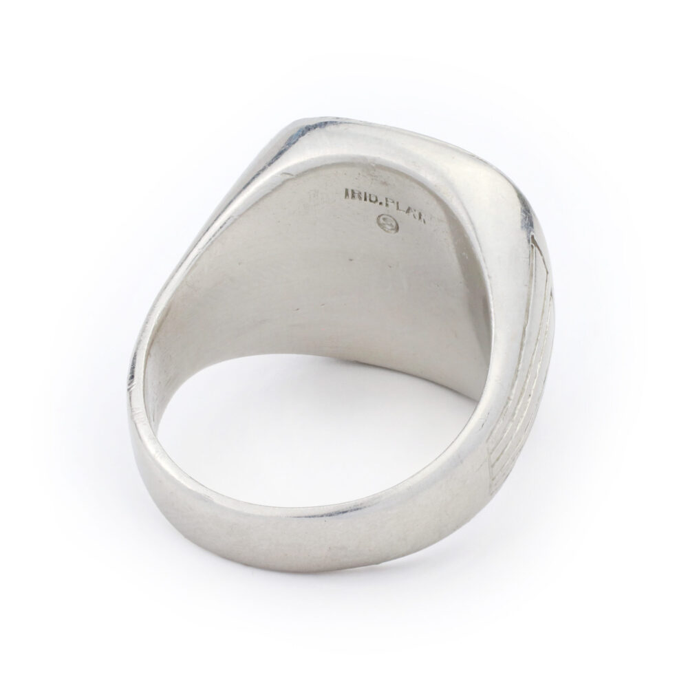 Platinum Signet Ring