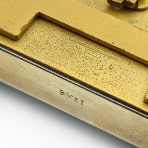 Cartier Art Deco Enamel Desk Clock