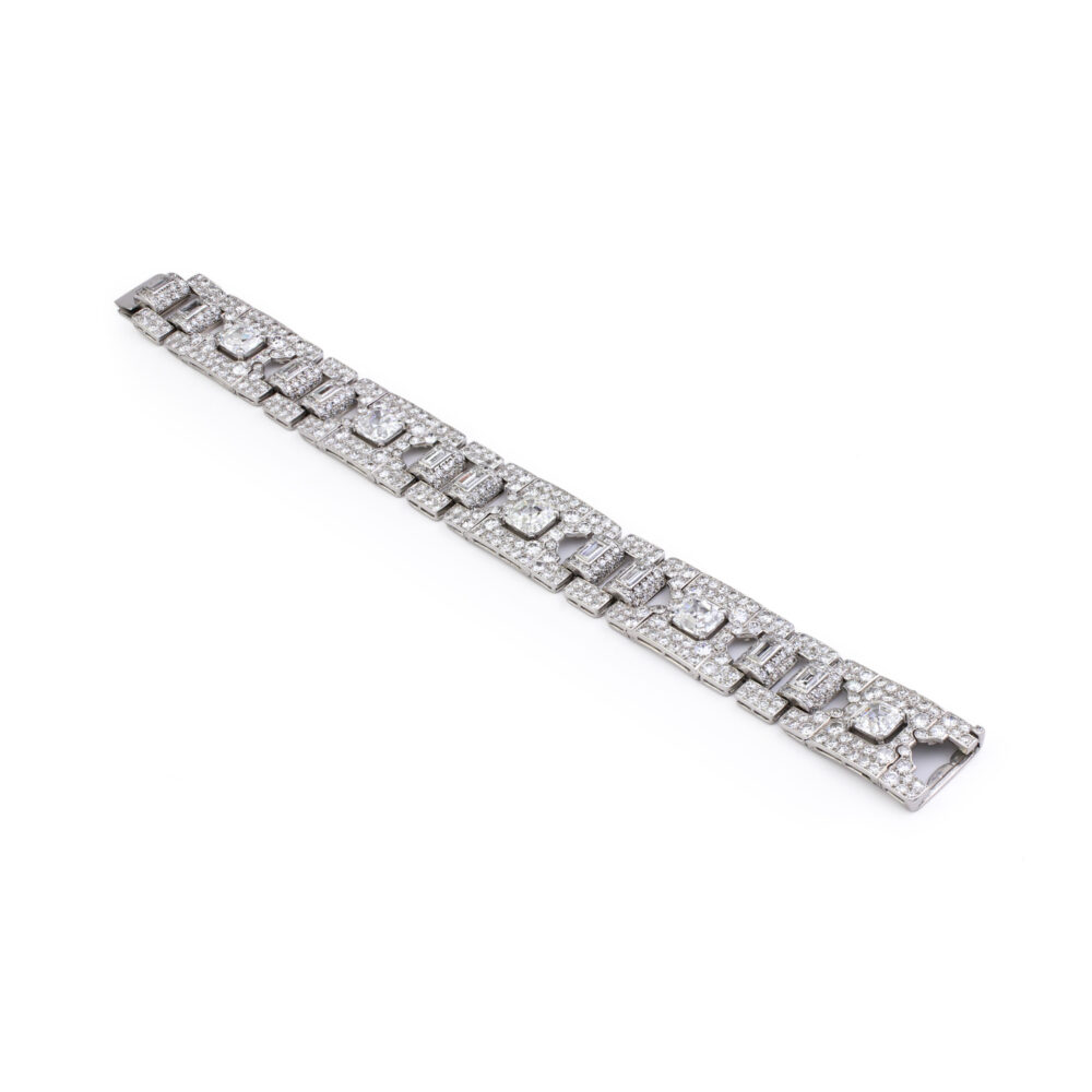 Cartier Art Deco Diamond Bracelet