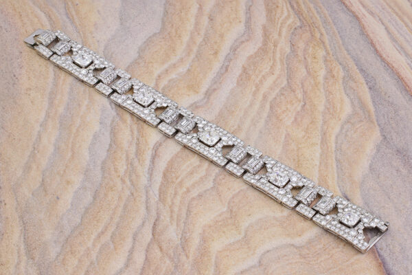 Cartier Art Deco Diamond Bracelet» Price on Request «