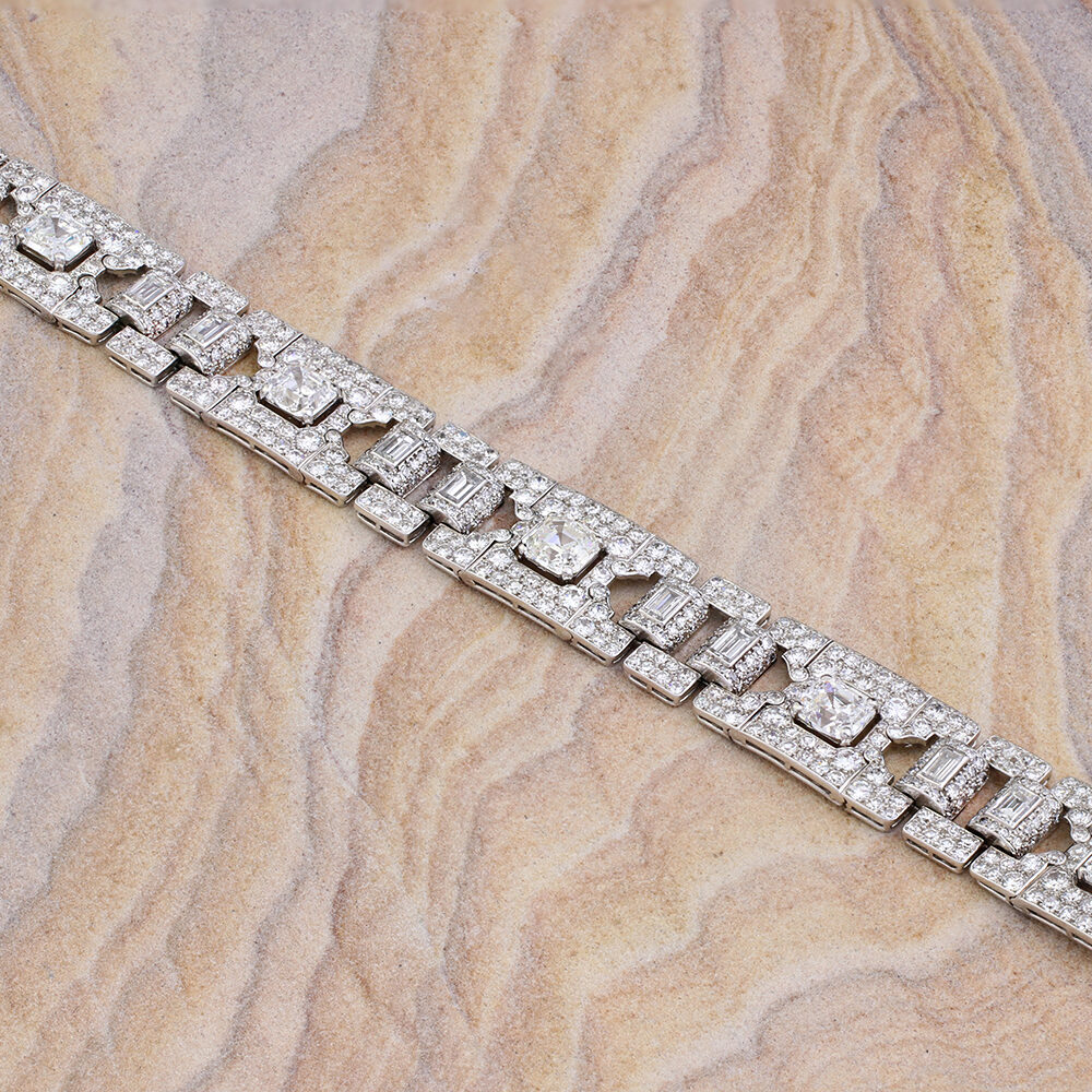 Cartier Art Deco Diamond Bracelet