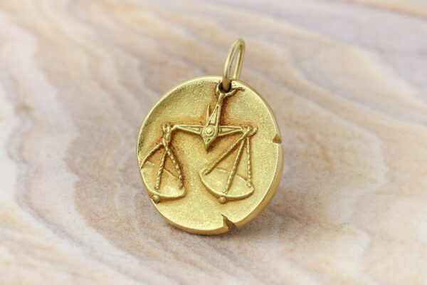 Van Cleef & Arpels Georges L’Enfant Libra Zodiac Pendant