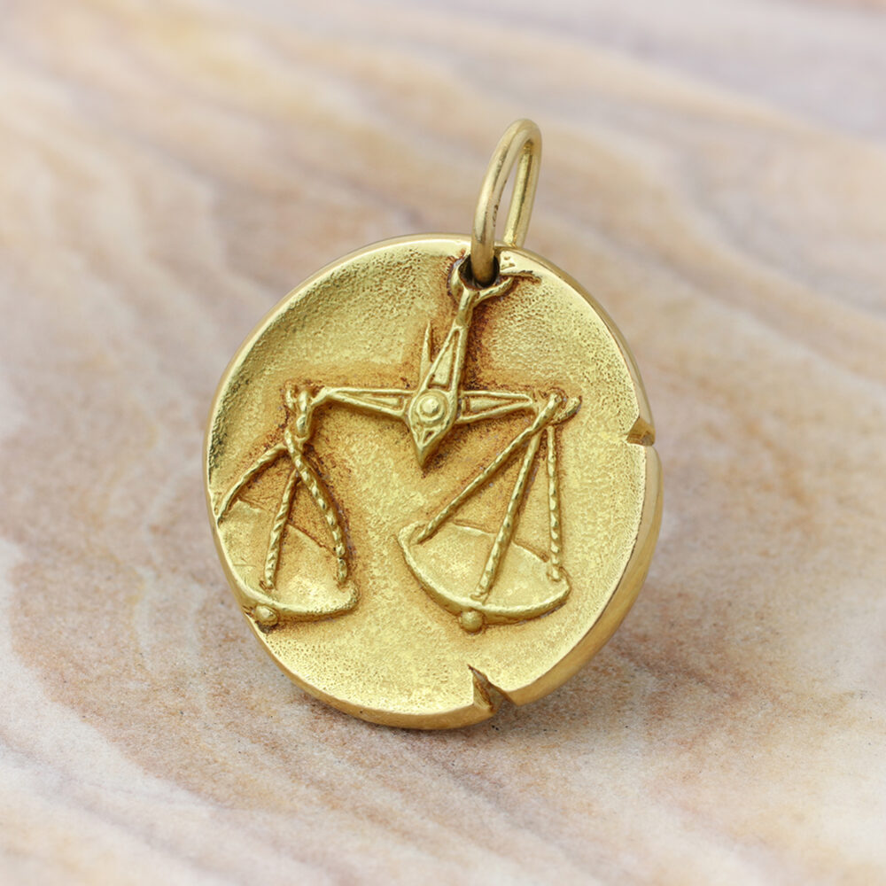 Van Cleef & Arpels Georges L’Enfant Libra Zodiac Pendant