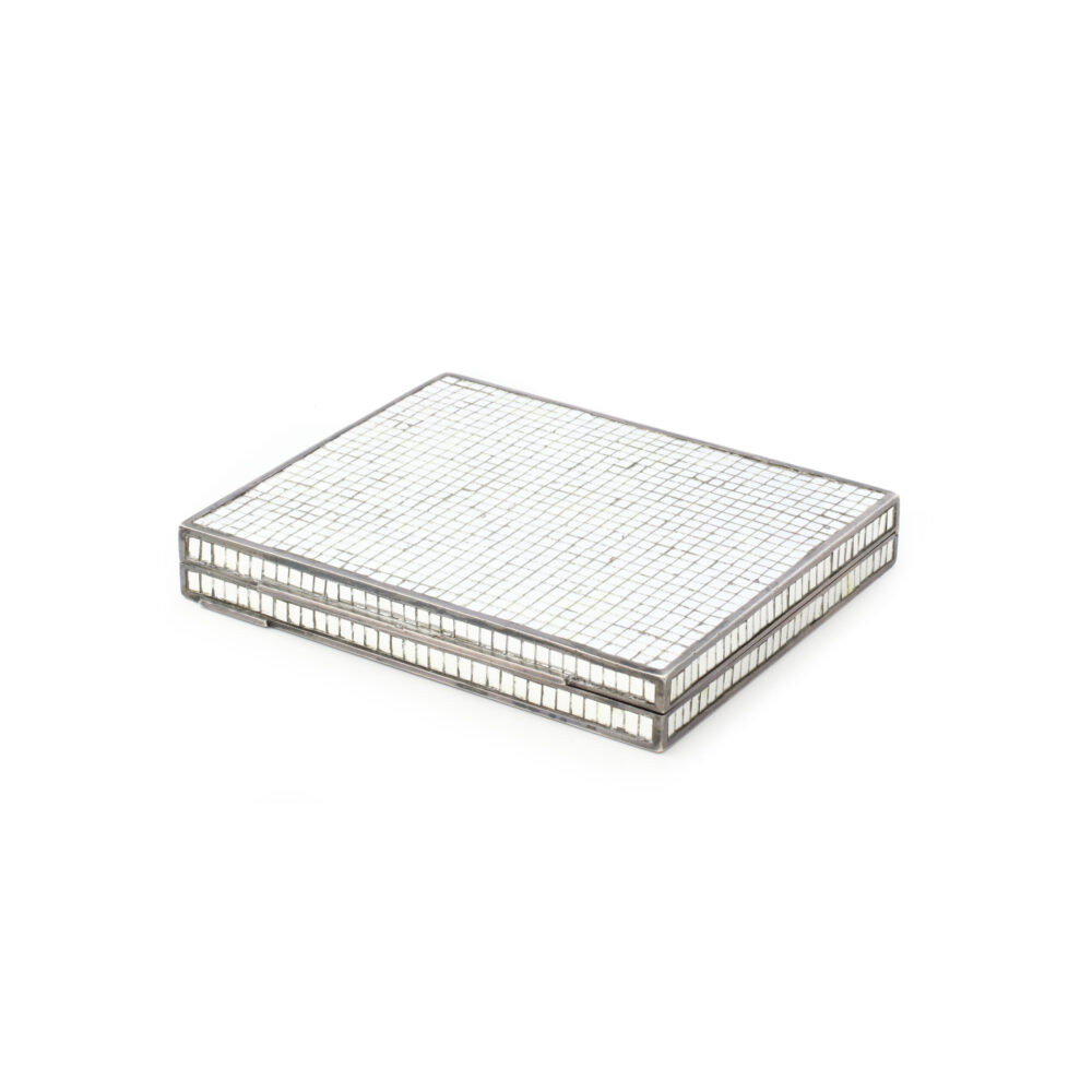René Boivin 'Irradiant' Mirrored Silver Case