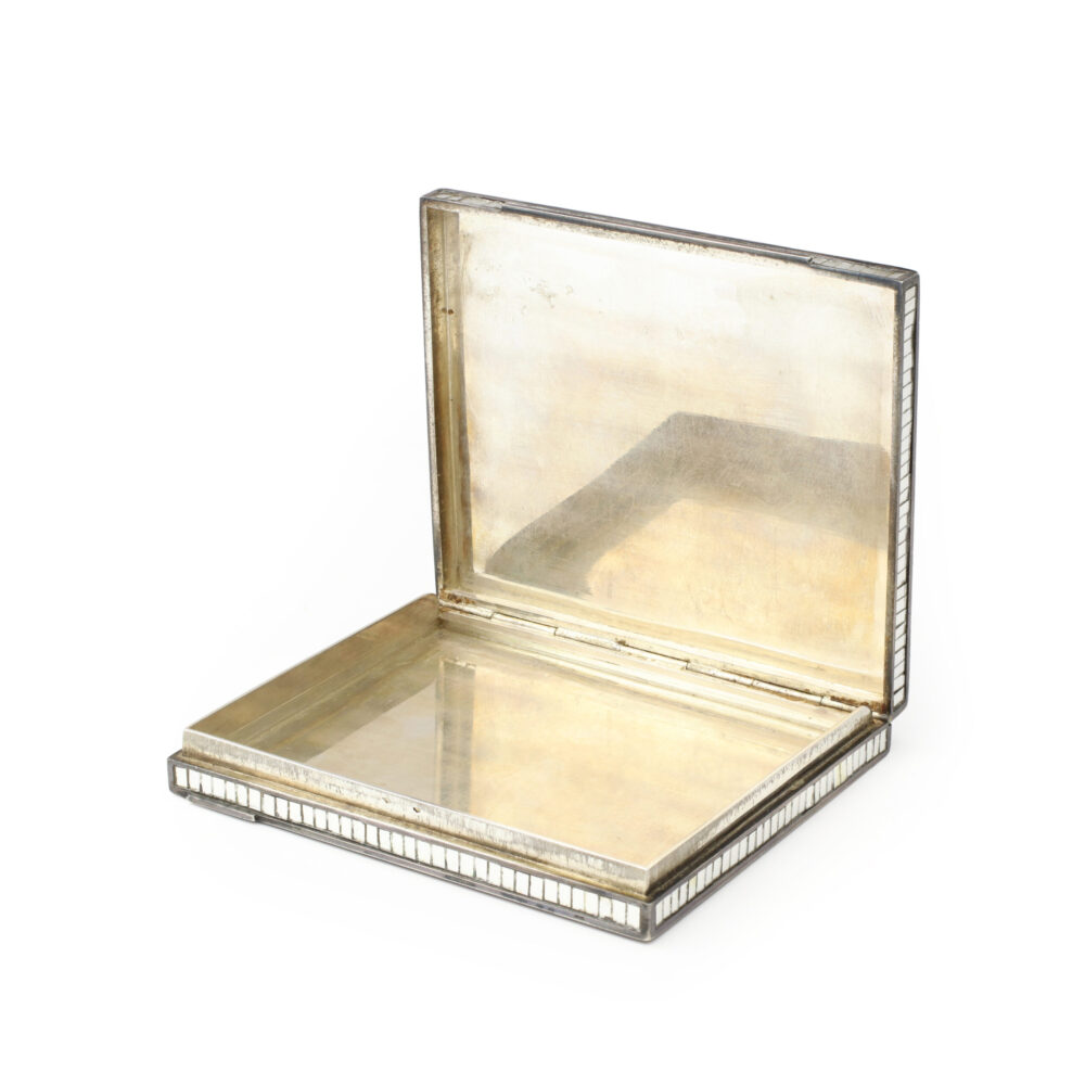 René Boivin 'Irradiant' Mirrored Silver Case