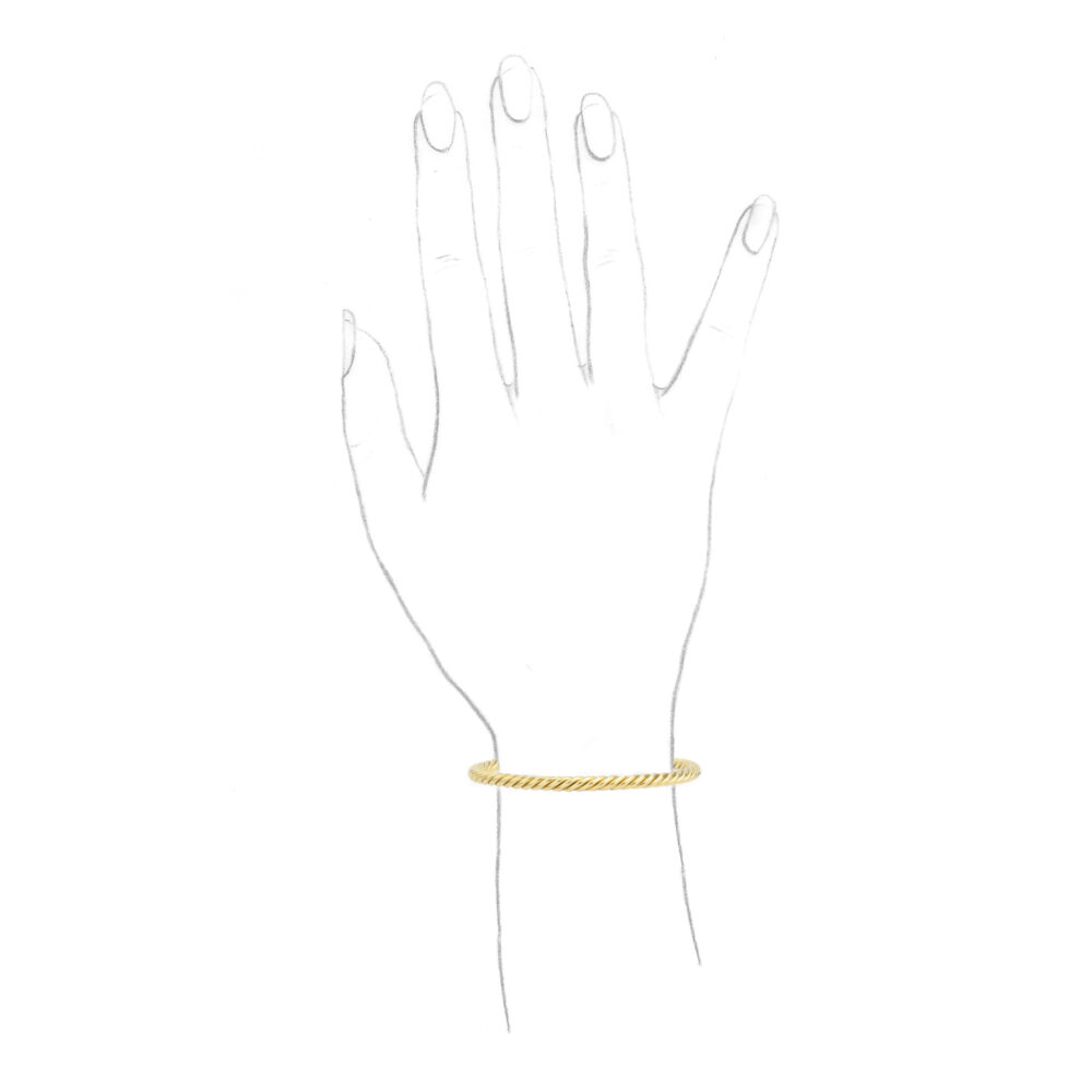 Bulgari Gold Bangle Bracelet