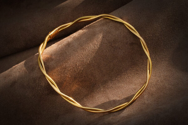 Cartier Gold Tubogas Necklace