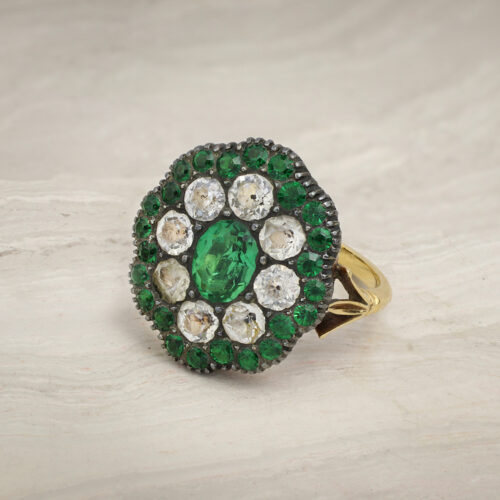 Antique Gold and Paste Ring