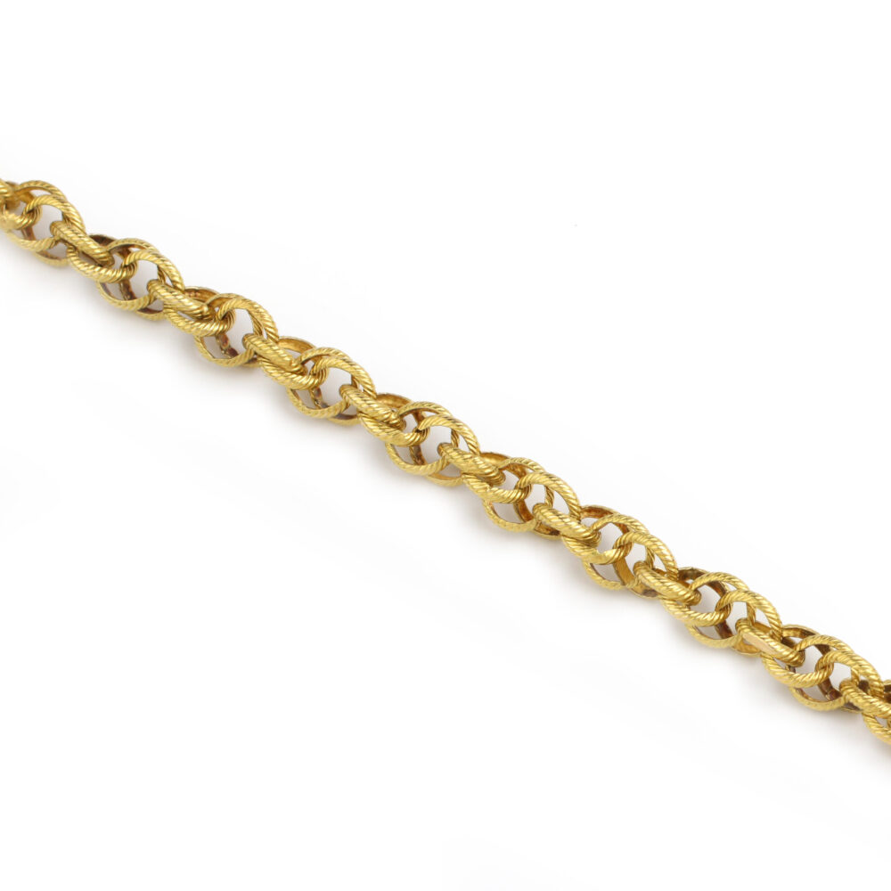 Antique Gold Chain Long Necklace