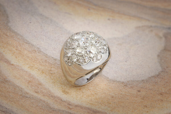 Rene Boivin “Bague Boule” Diamond Ring