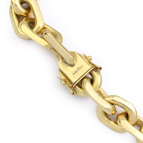 Cartier Santos Dumont Gold Link Bracelet