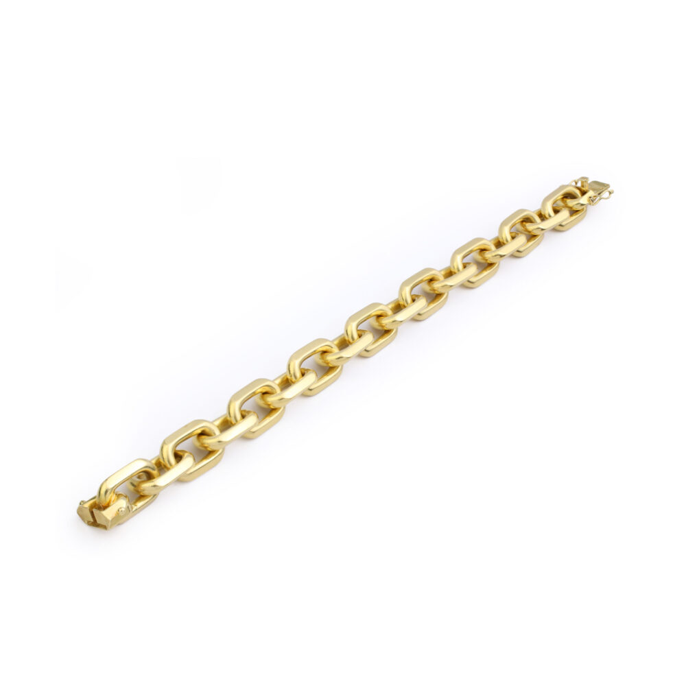 Cartier Santos Dumont Gold Link Bracelet