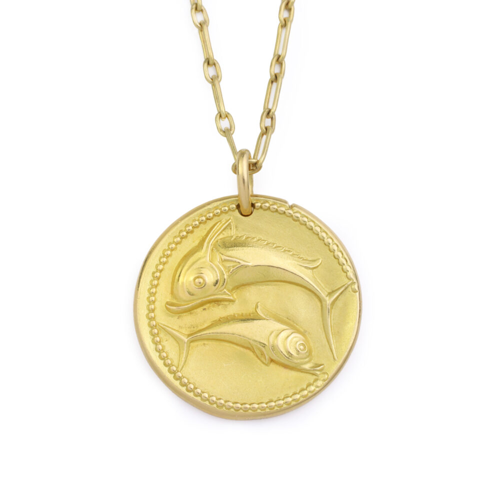 Van Cleef & Arpels George L’Enfant Pisces Zodiac Jumbo Pendant