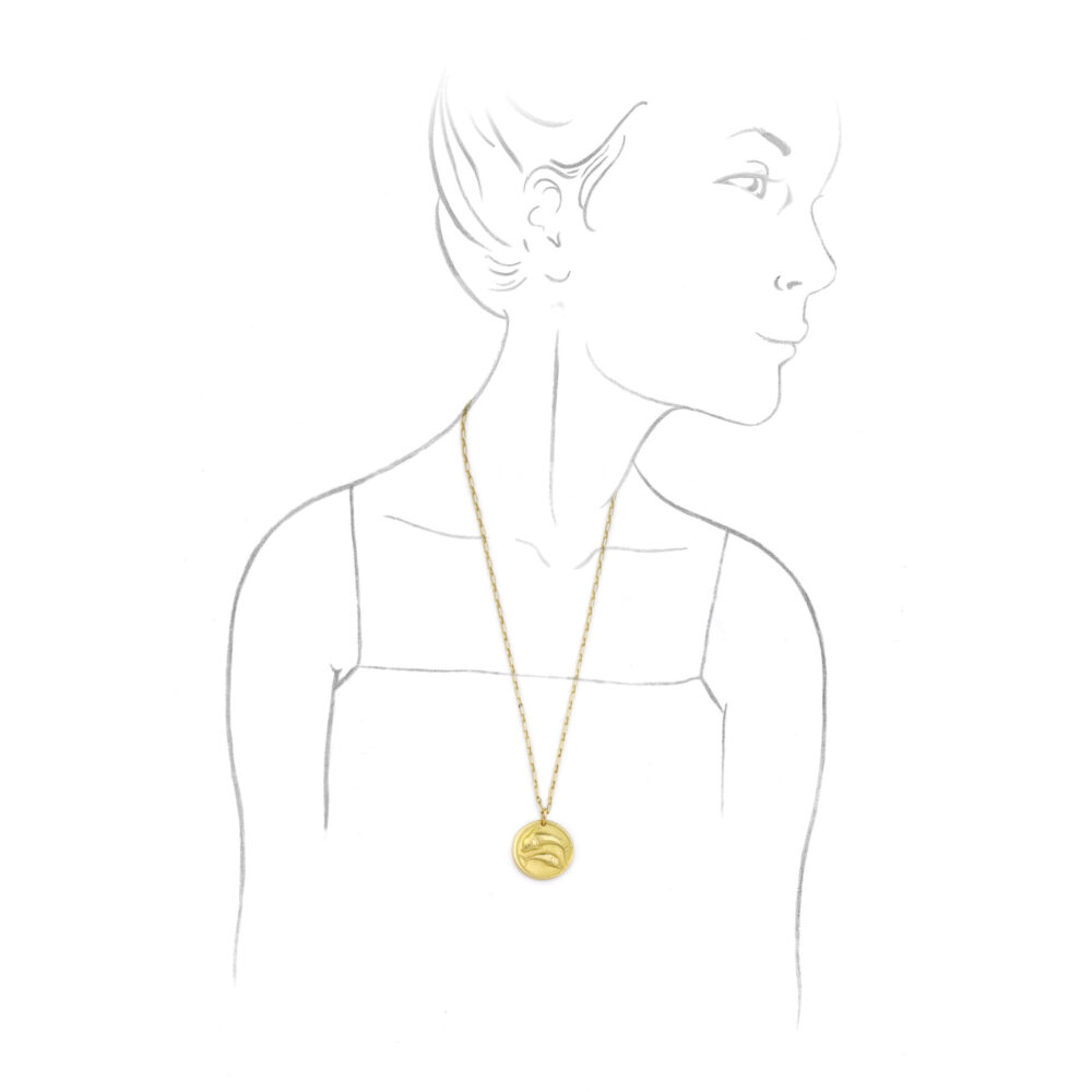 Van Cleef & Arpels George L’Enfant Pisces Zodiac Jumbo Pendant