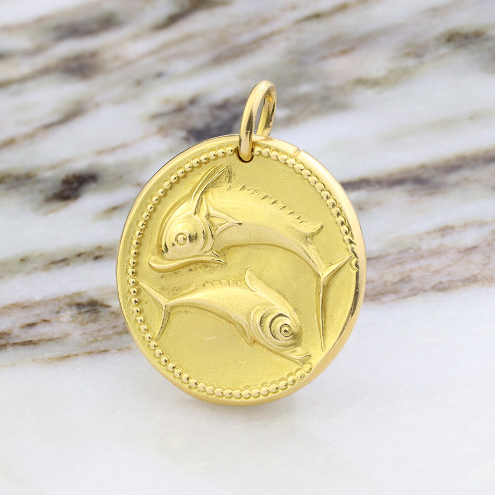 Van Cleef & Arpels George L’Enfant Pisces Zodiac Jumbo Pendant