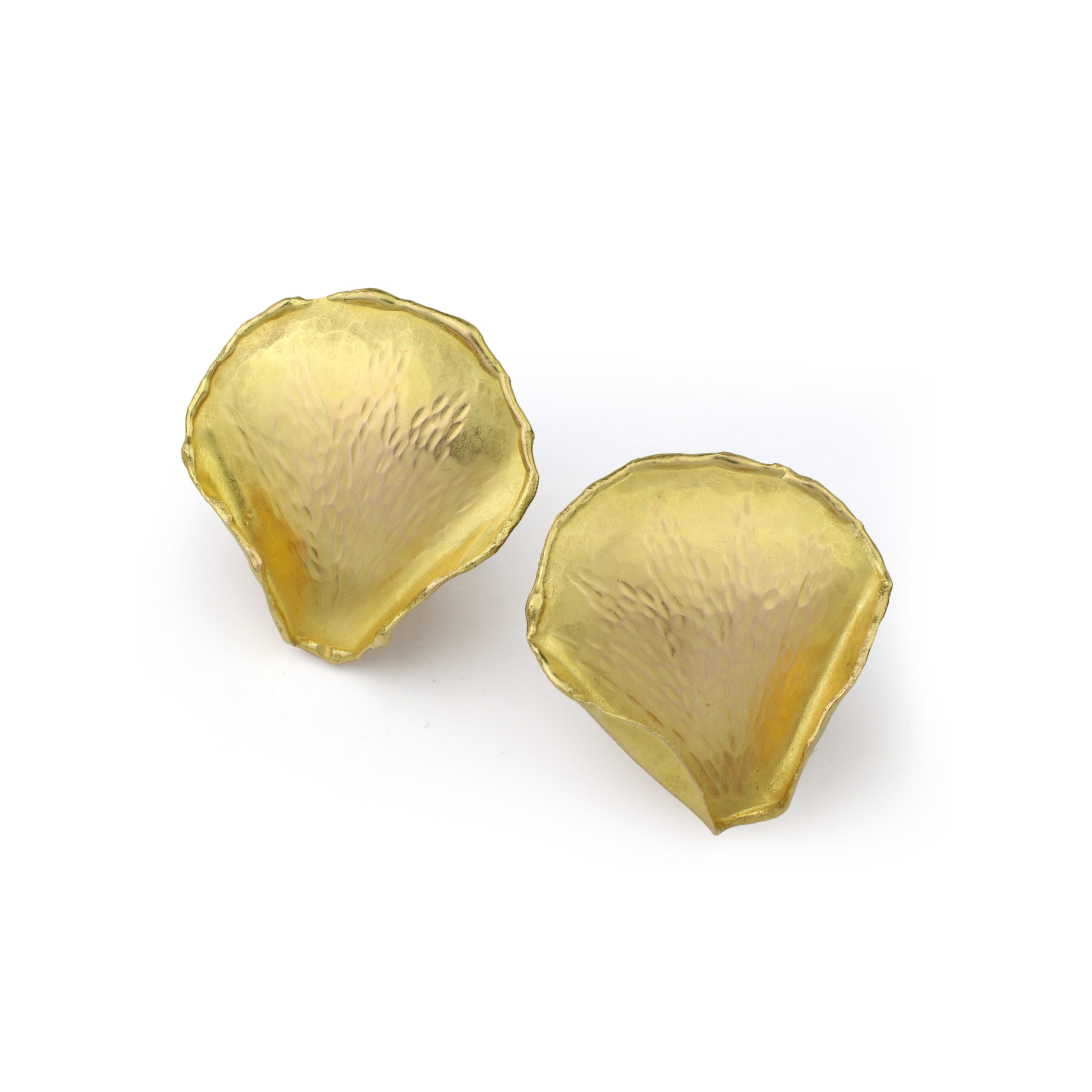 Tiffany & Co. Angela Cummings Rose Petal Gold Ear Clips