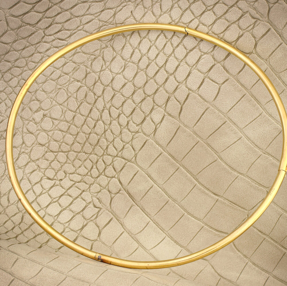 Cartier Gold Torque Necklace