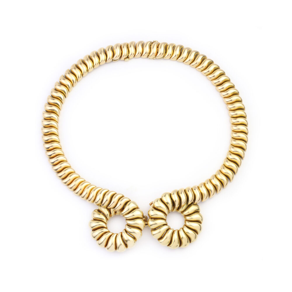 Boucheron Sculpted Gold Necklace