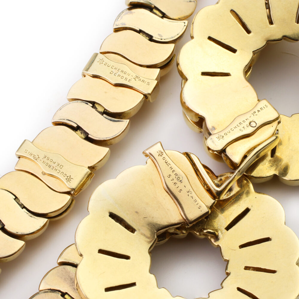 Boucheron Sculpted Gold Necklace