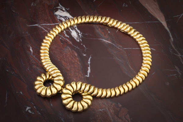 Boucheron Sculpted Gold Necklace