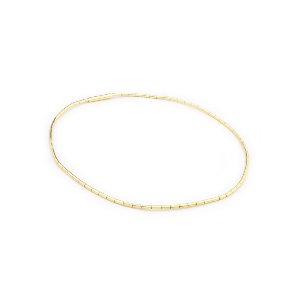 Cartier Gold Bead Choker Necklace