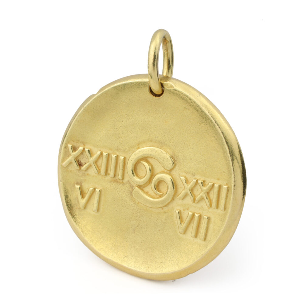 Van Cleef & Arpels George Cancer Zodiac Jumbo Pendant, circa 1970