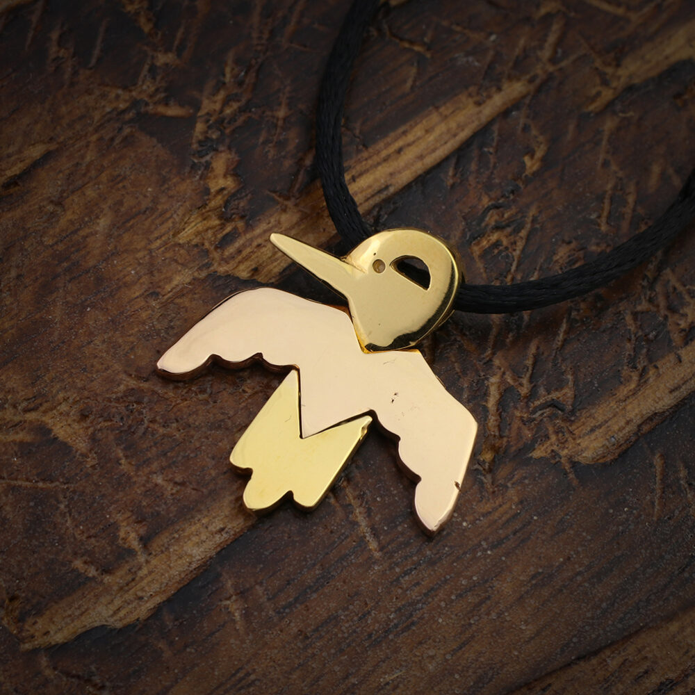 Aldo Cipullo 'Totem' Gold Pendant