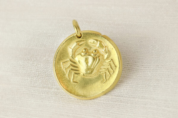 Van Cleef & Arpels George Cancer Zodiac Jumbo Pendant, circa 1970