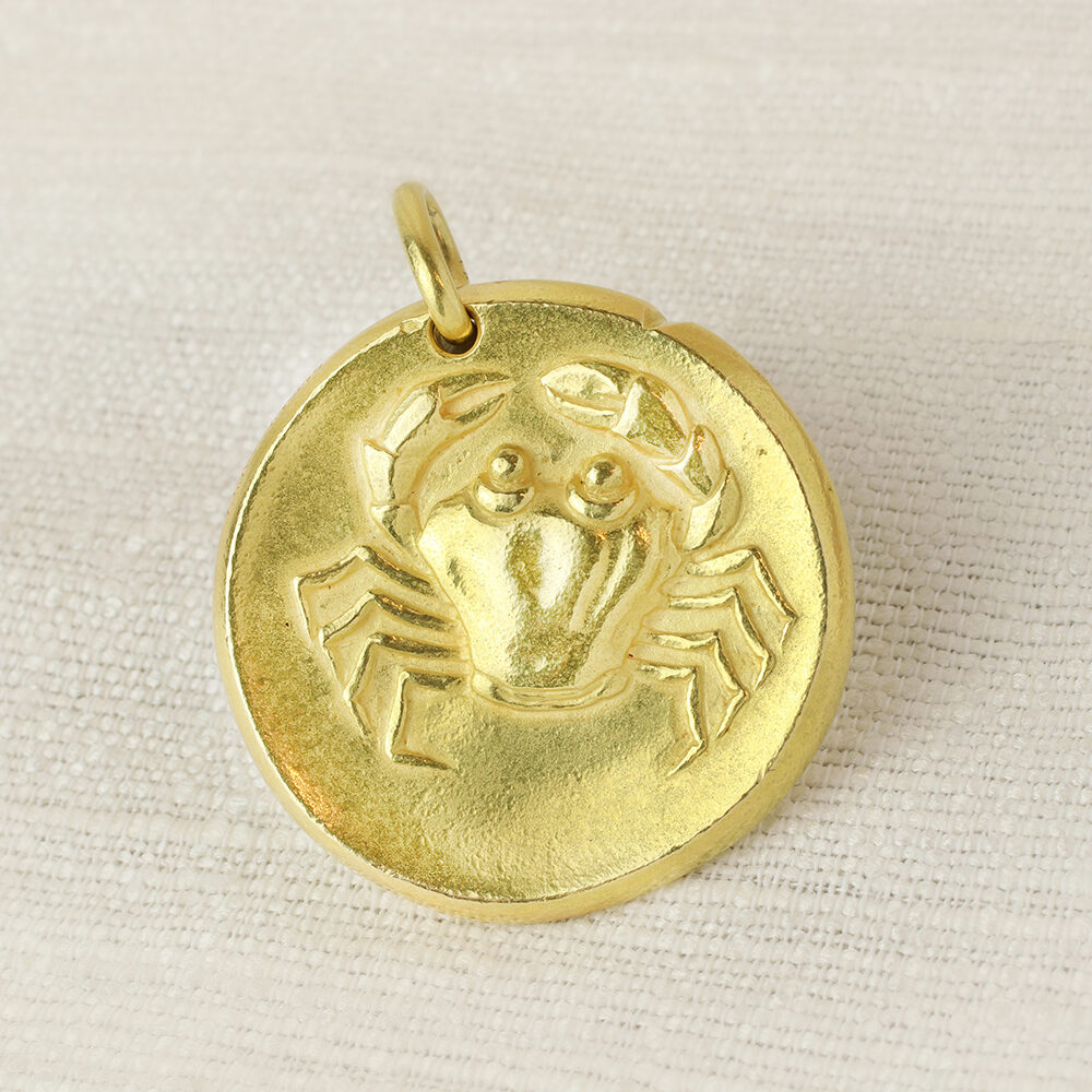 Van Cleef & Arpels George Cancer Zodiac Jumbo Pendant, circa 1970