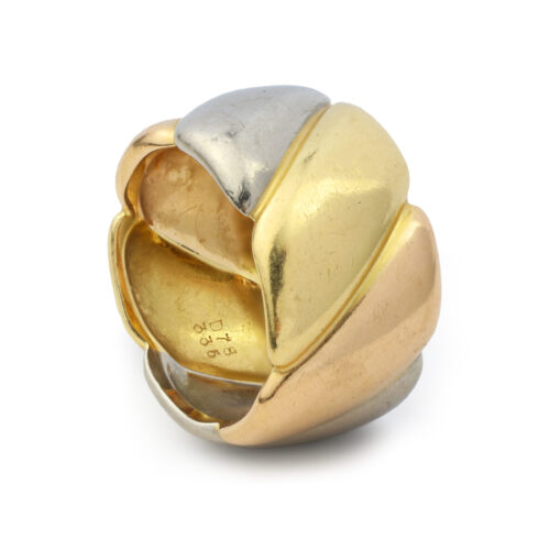 Cartier Tri-Colored Gold Band Ring