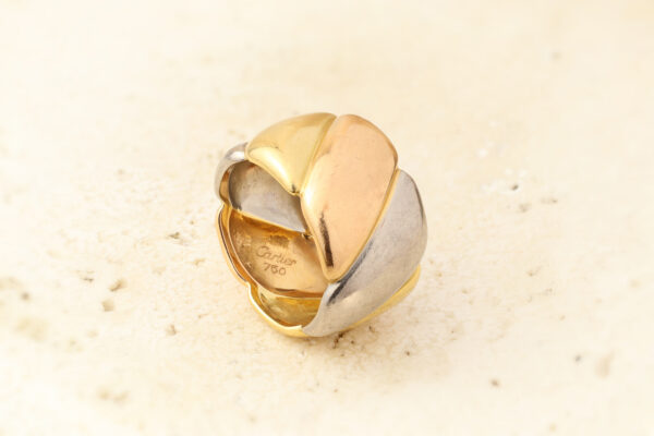 Cartier Tri-Colored Gold Band Ring