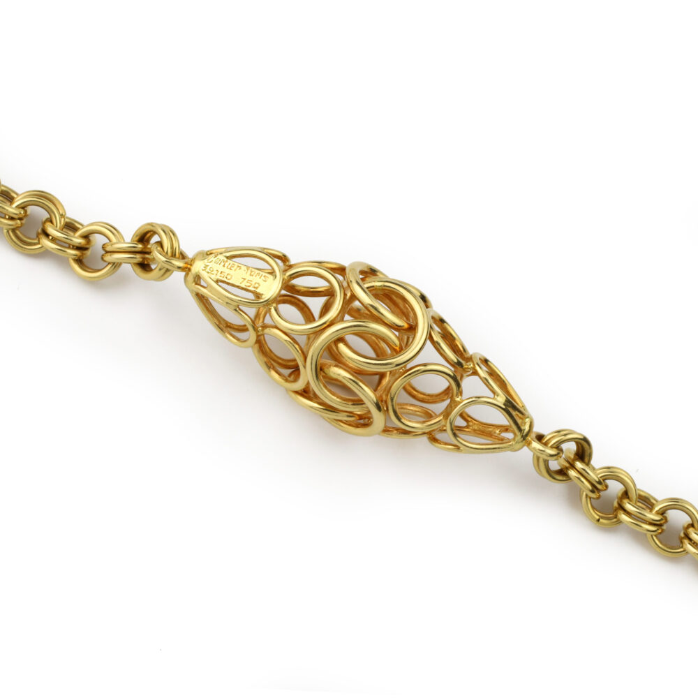 Cartier Mid-Century Gold Sautoir Necklace
