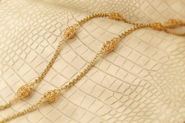 Cartier Mid-Century Gold Sautoir Necklace
