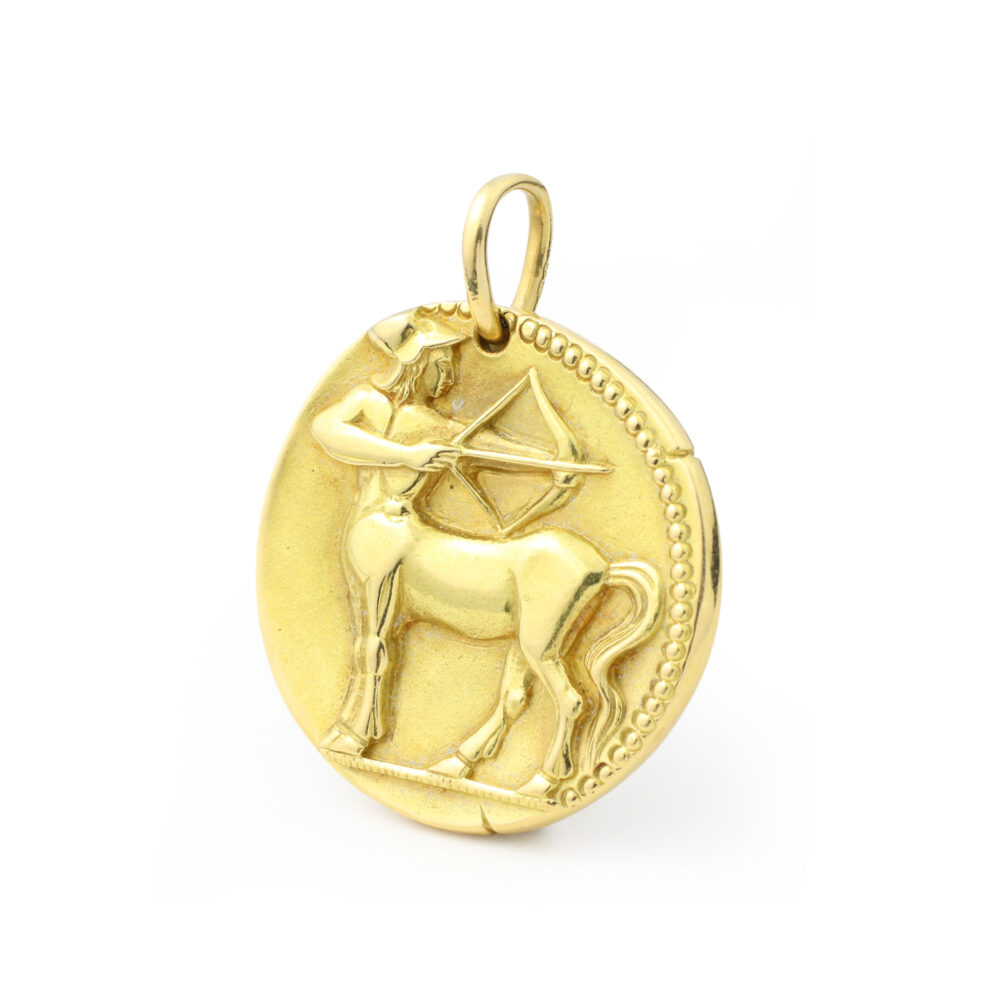 Van Cleef & Arpels Georges L’Enfant Sagittarius Zodiac Jumbo Pendant