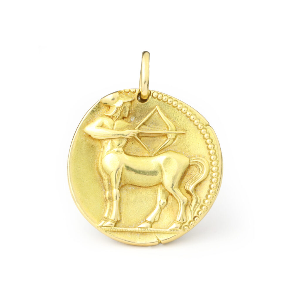 Van Cleef & Arpels Georges L’Enfant Sagittarius Zodiac Jumbo Pendant