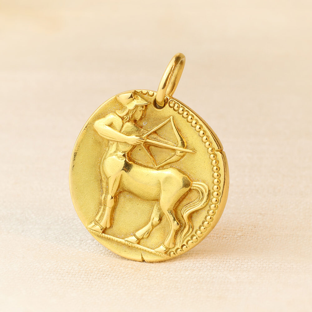 Van Cleef & Arpels Georges L’Enfant Sagittarius Zodiac Jumbo Pendant