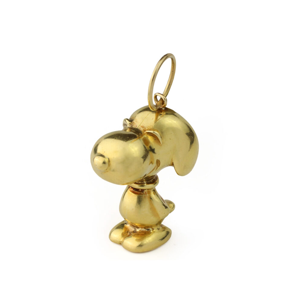 Cartier Snoopy Gold Pendant