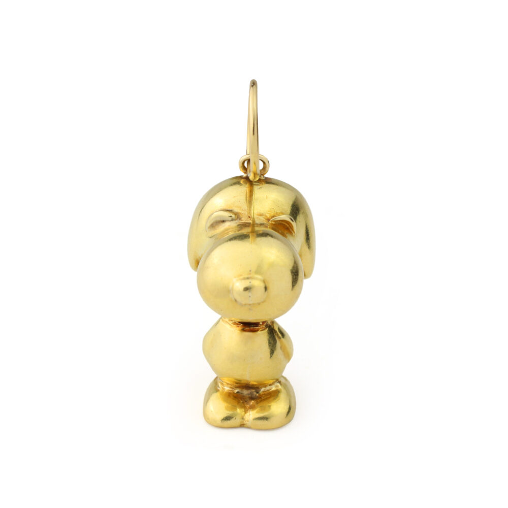 Cartier Snoopy Gold Pendant