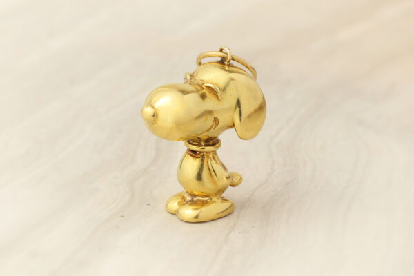 Cartier Snoopy Gold Pendant