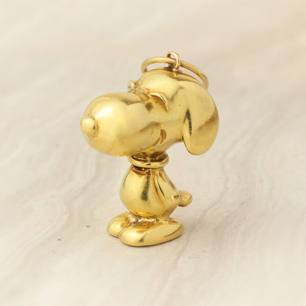 Cartier Snoopy Gold Pendant