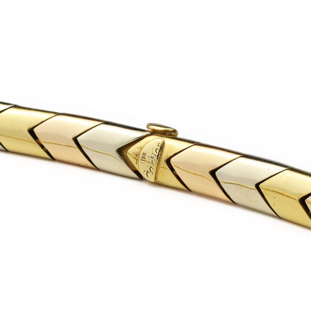 Cartier Tricolor Gold Collar Necklace