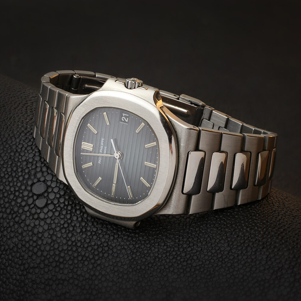 Patek Philippe "Nautilus" Stainless Steel Wristwatch