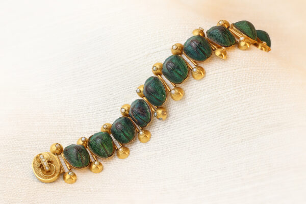 Victorian Beetle Bracelet